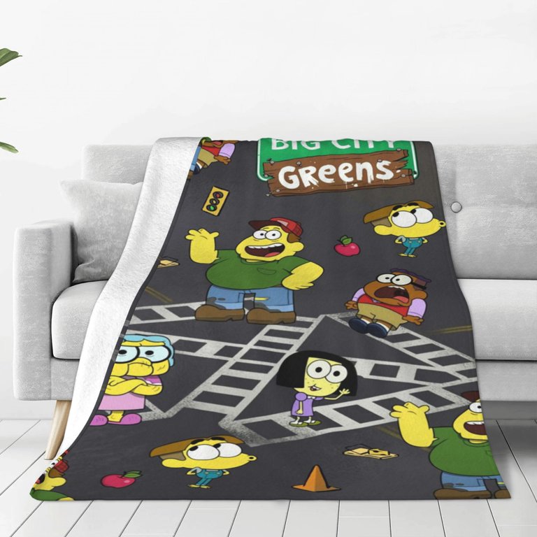Big City Greens Throw Blanket Soft Plush Travel Blanket For