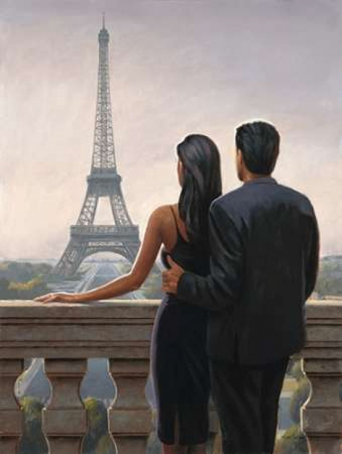 Big City Rendezvous Canvas Art - Myles Sullivan (22 x 28)