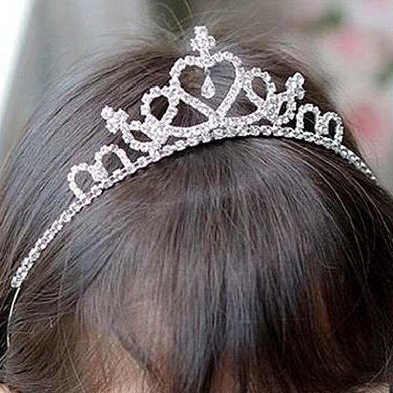 3 Pack Crystal Tiaras Princess Crowns Bridal Queen Headbands Wedding Party Hair 3 Pack Crystal Tiara and Princess Crown,Bridal Ghana | Ubuy main image 4
