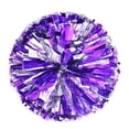 thumbnail image 1 of Clearance Sale!!!2 Pack Cheerleader Pom Poms Sports Dance Cheer Plastic Pom Poms Cheerleading Cheering Colorfast metallic Cheerleader Pom Poms for Aerobics Balls Sports Competition, 1 of 6