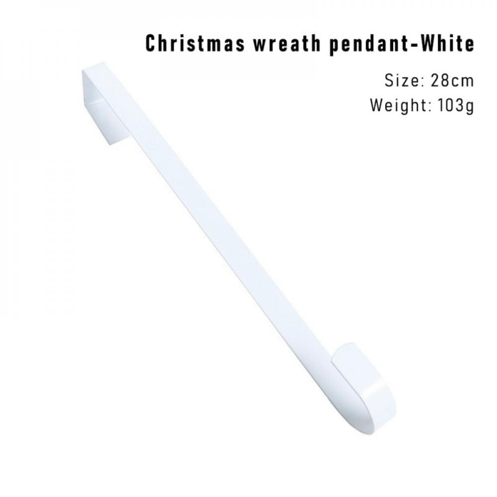 Big Clear!Christmas Wreath Hook Metal Wreath Hanger for Front Door