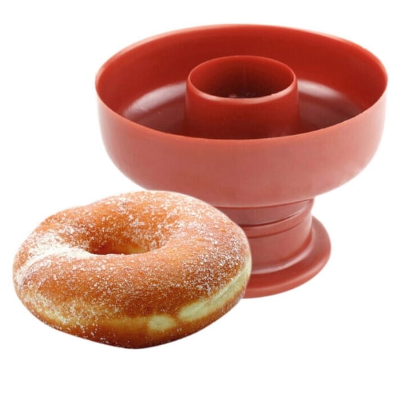 Big Clear! Donut Cake Embosser Flower Heart Doughnut Press Mold Biscuit Stamps Fondant Sugar craft Cookie Cutter Kitchen Tools Bakeware Round