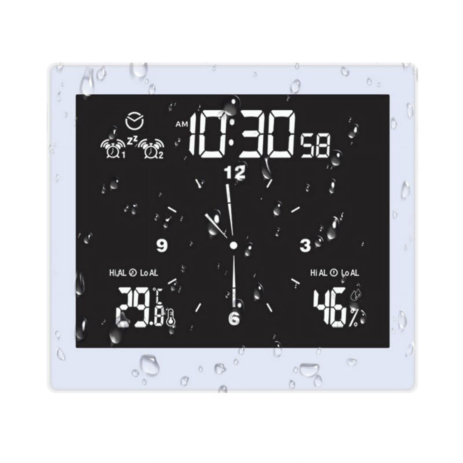 Big Clearance! Digital Shower Clock,Multifunctional Upper And Lower
