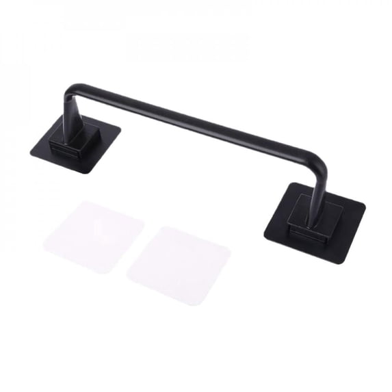 Big Clearance! Exquisite Towel Bar With Suction Cup For Bathroom Household Kitchen Hanger Free Punch Waterproof