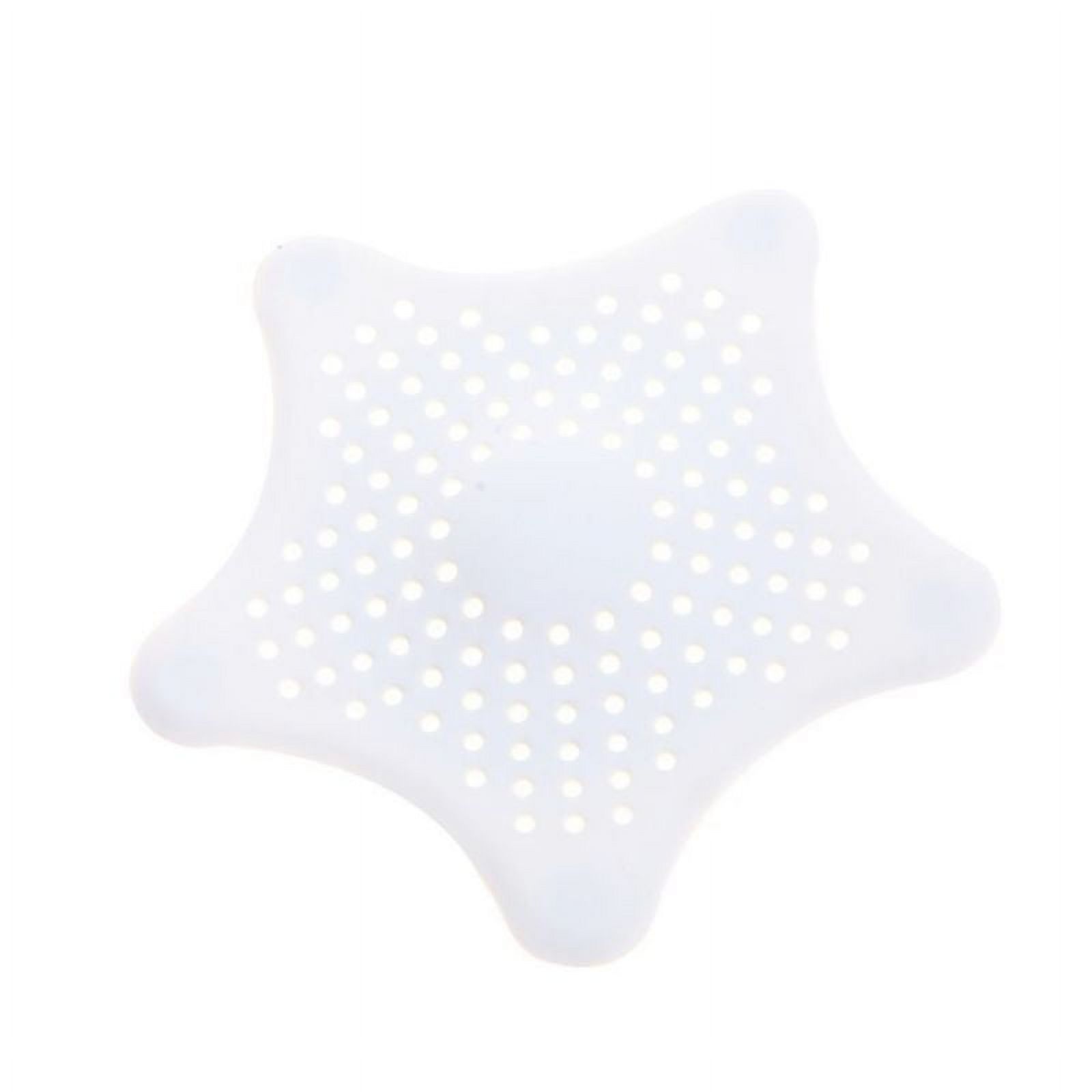 Big Clearance! Kitchen Bathroom Tube Silicone Sink Drain Plug Hair Catcher Star Drain Cap Hair
