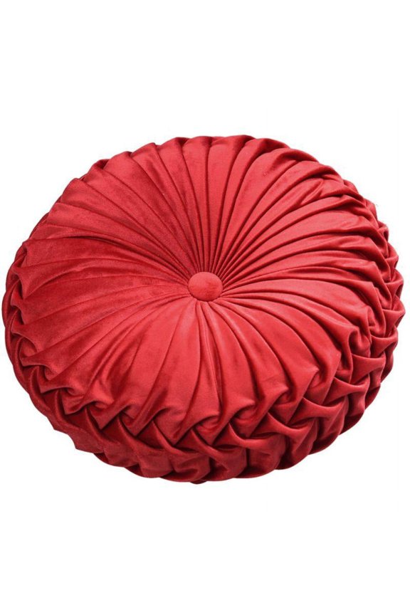 Big Clearance! Round Cushions Pillows, 3D Pumpkin Vehicle Wheel Round Velvet Cushion ,Throw Pillow Pleated Round Pillow for Home Bed Car Decor Floor Pillow Cushion