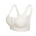 thumbnail image 1 of Big Clearance! Women Seamless Sport Bra Professional Zipper Front Running Sports Bra Push Up Shockproof Wirefree Crop Top, 1 of 9