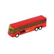 Big Coach Bus, Red - Showcasts 9803DBG - 6 Inch Scale Diecast Model Car
