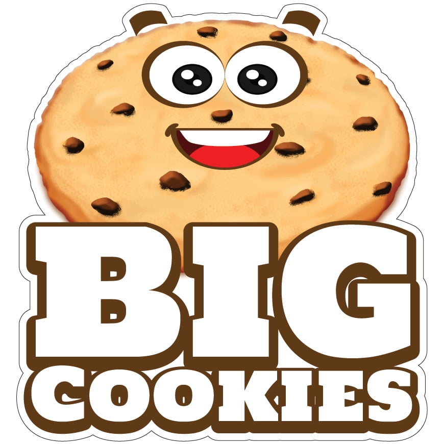 Big Cookies 16" Decal Concession Stand Food Truck Sticker