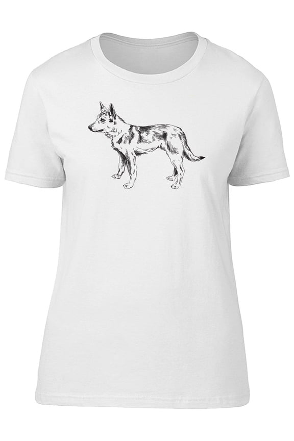 Big Cool Wolf T-Shirt Men -Image by Shutterstock, Male 3X-Large