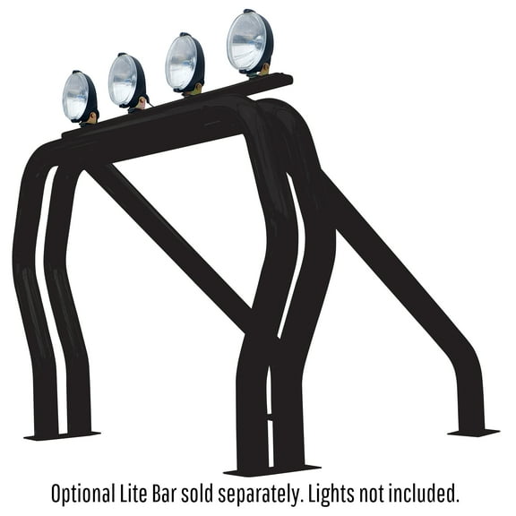 Big Country Truck Accessories 9809560DSB Classic Bed Bars-Kit Fits select: 2004-2014 FORD F150