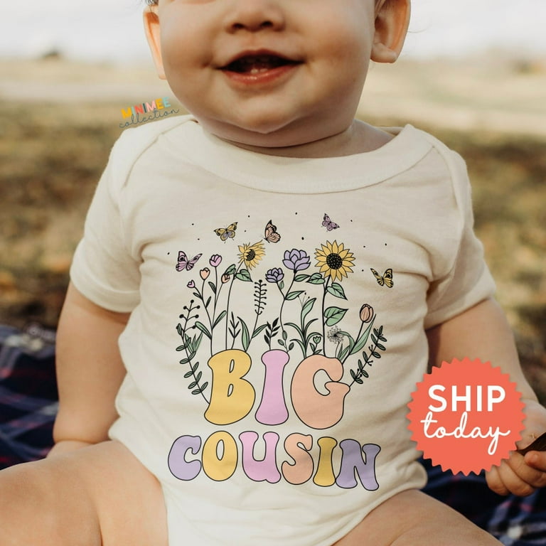 Big Cousin Baby Onesies, Promoted To Big Cousin Clothing, Cousin