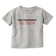 thumbnail image 1 of Big Cousin Funny Baby Announcement Toddler Boy Girl T Shirt Infant Toddler Brisco Brands 5T, 1 of 6