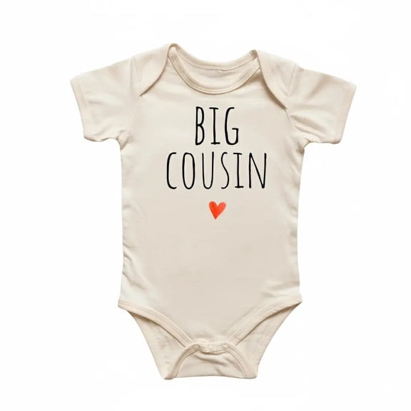 Big Cousin Newborn Baby Bodysuit