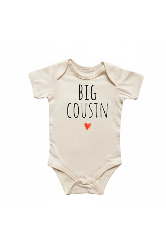 Big Cousin Newborn Baby Bodysuit
