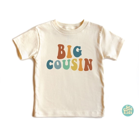 Big Cousin Toddler Shirt, Pregnancy Announcement Shirt, Toddler Shirt, Cousin Lover Shirt, Older Cousin Announcement Shirt, New Born, Baby Shower Gift, New Parents Gift