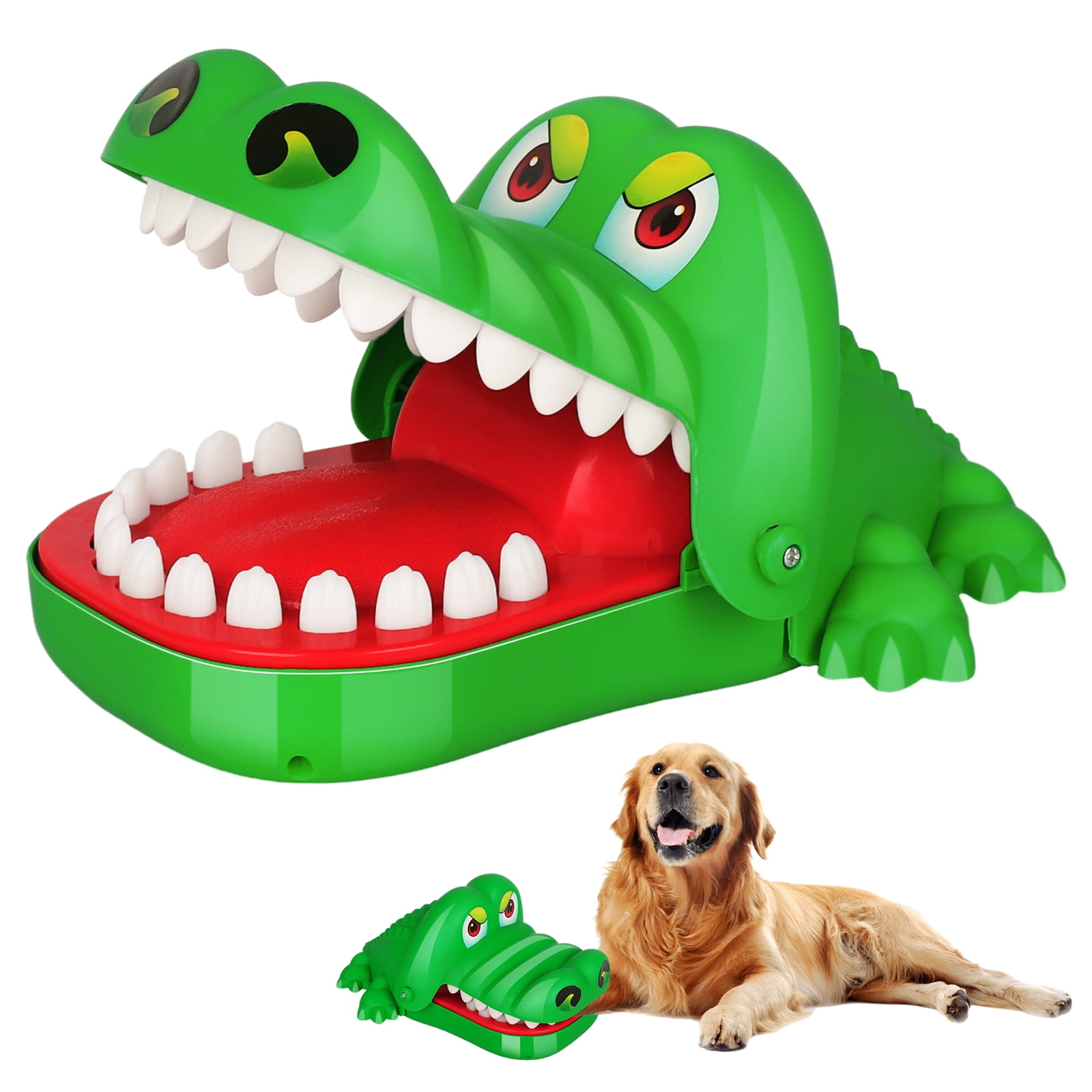 Big Crocodile Teeth Toys Game for Kids, Crocodile Biting Finger Dentist ...