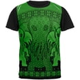 thumbnail image 1 of Big Cthulhu Greater Gods All Over Mens Black Back T Shirt, 1 of 1