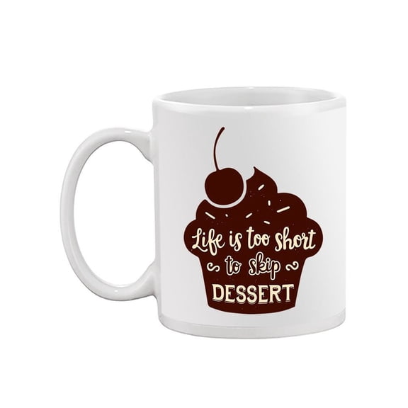 Big Cupcake With Cherry Mug Unisex's -Image by Shutterstock