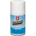 thumbnail image 1 of Big D 472 Concentrated Room Deodorant for Metered Aerosol Dispensers, Fresh Linen Fragrance, 7 oz (Pack of 12) - Air freshener ideal for restrooms, offices, schools, restaurants, hotels, stores, 1 of 3