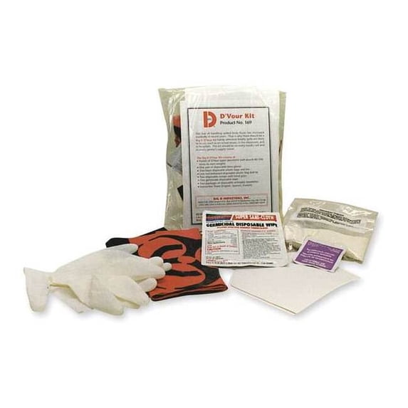 Big D Clean Up Kit, Follows OSHA Guidelines 169