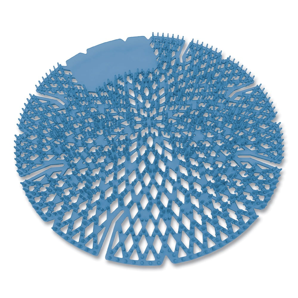 Big D Industries 062300 Diamond 3D Urinal Screen - Mountain Air Scent/Blue (6/Carton)