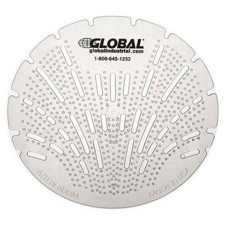 Global Industrial Urinal Screen - Melon 10 Screens/Case