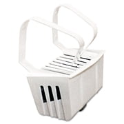 Non-Para Toilet Bowl Block Lasts 30 Days - Evergreen Scent, White 12/Box