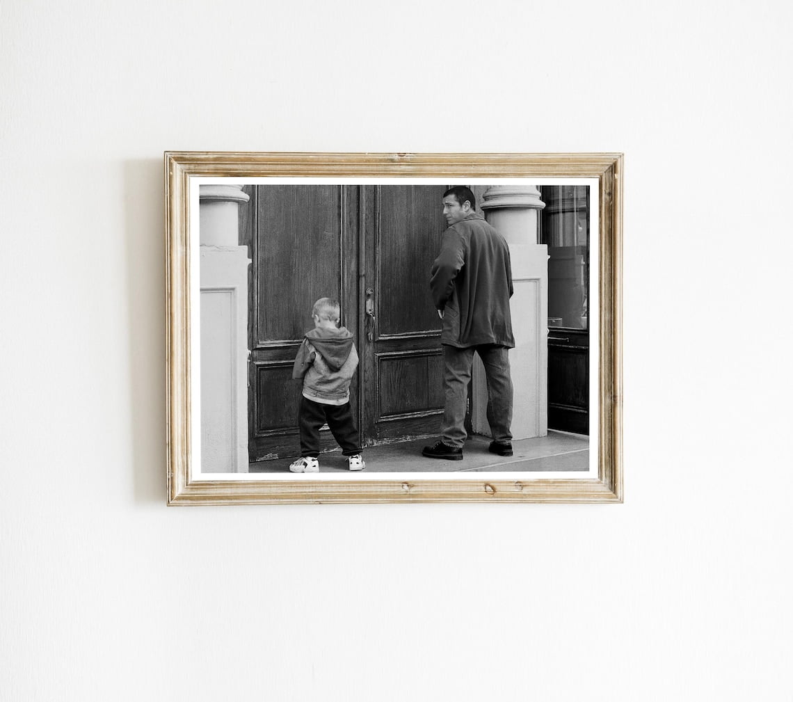 Big Daddy Bathroom, Funny Bathroom Decor, Black and White, Toilet Print ...