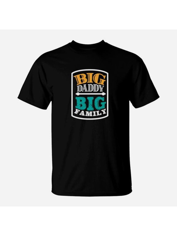 Big Daddy Big Family Grandpa Funny Dad Fathers Day Men Gift Premium TShirt