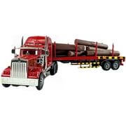 Big Daddy Big Rig Tractor Trailer Transport Toy Trucks Big Toy Truck Series-Lumber Truck