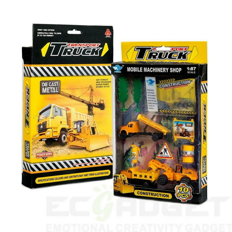 BigDaddy Extra Large Crane Truck Toy - Yellow for sale online