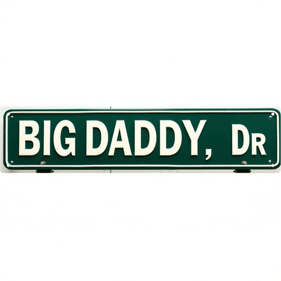 Big Daddy Dr Quote Tin Signs 16*4 Inches "Big Daddy, Dr" Garage, Bedroom, Bar Decor Mens Wall Decor, Man Cave Accessories, Outdoor Sign