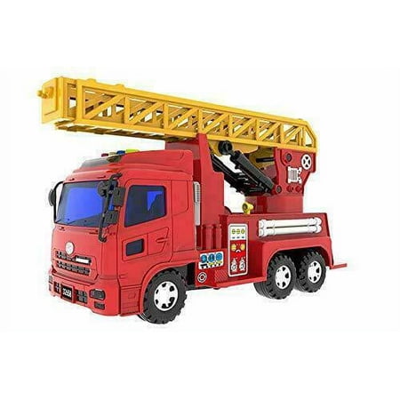 Big Daddy Extra Big Red Fire Truck with Lights and Sounds and Extendable Ladder