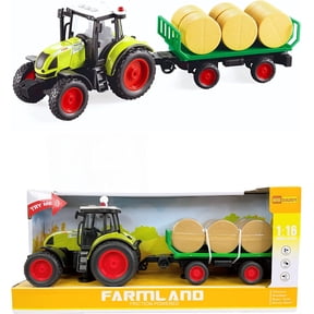 Big Daddy FARMLAND Tractor Trucks Farming Crop HAY Barrel Transport