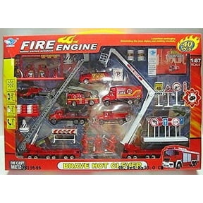 Big-Daddy Fire Rescue Toy Play Set To Create a Perfect Emergency Scene