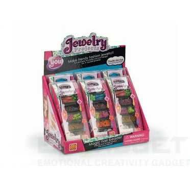 Big-Daddy Jewelry Making Kit REFILL PACK – Make Your Own Jewelry And Accessories By Yourself With Assorted Colorful Beads And Strings - Do It Yourself DIY Earring And Necklace Making Kit