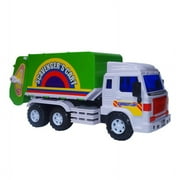 Big-Daddy Medium Duty Friction Powered Garbage truck Dustbin Lorry With Easy Collect Spin Flaps & Dump Lever When Full