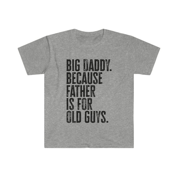 Big Daddy New Dad Fathers Day Grandfather Shirt, Gifts, Tshirt, T-Shirt