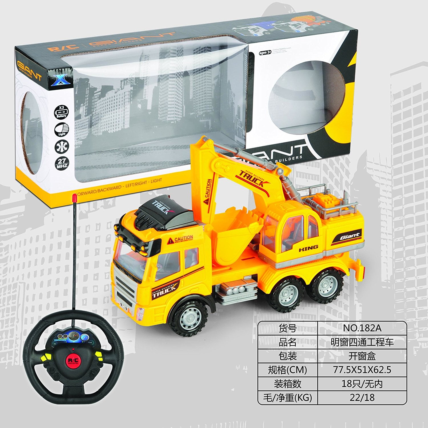 Big-Daddy Super Cool Series Remote control Construction Truck With