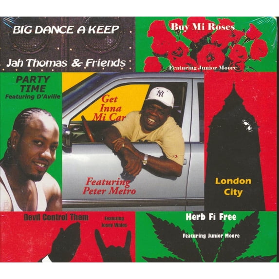Jah Thomas Lone Ranger CD - Big Dance A Keep - 837101076944