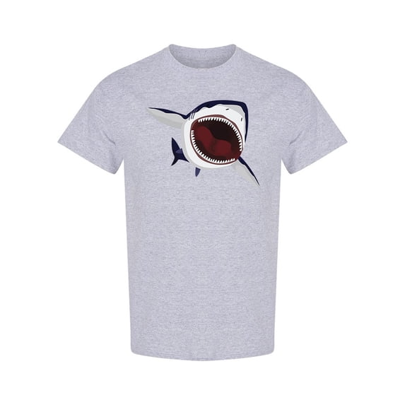 Big Dangerous Shark T-Shirt Men -Image by Shutterstock, Male Medium