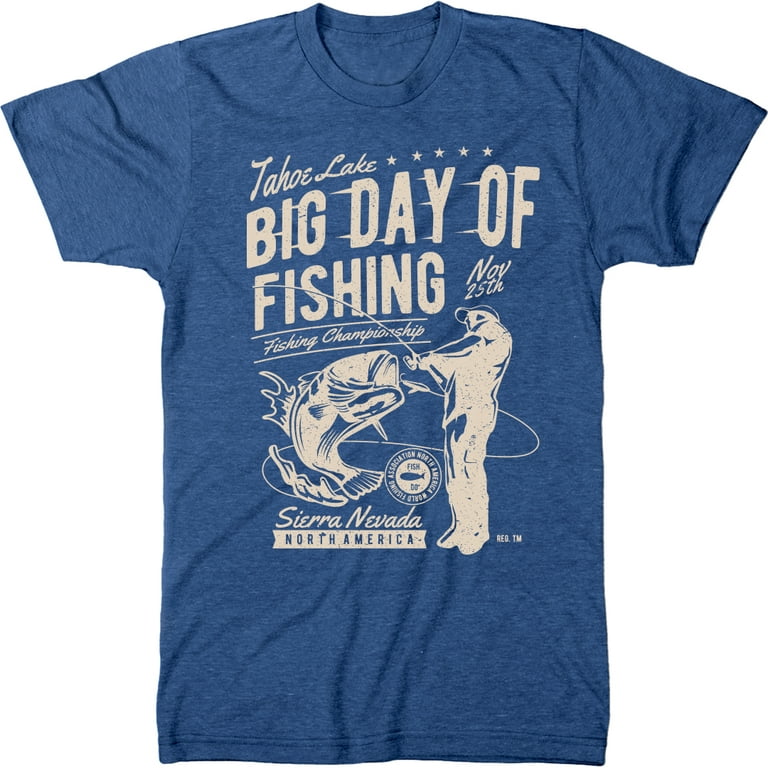 Big Day Of Fishing Men's Modern Fit T-Shirt 