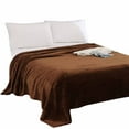 thumbnail image 1 of Bifavgk Bedding Comforter Sets Kids Rabbit Knitting Blanket Bedding Quilt Play Blanket Brown, 1 of 3