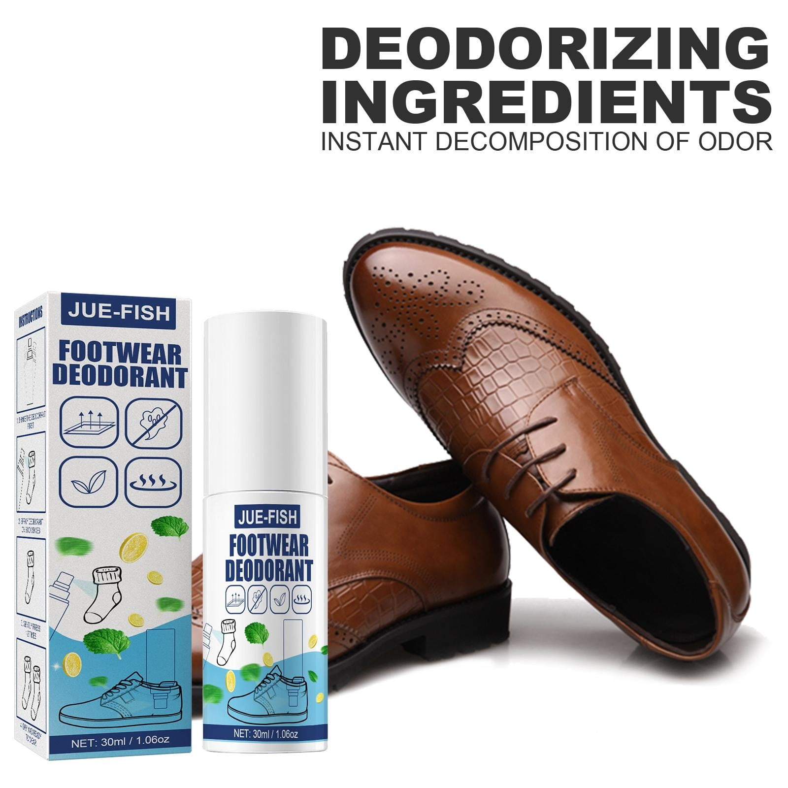 Big Deals！ Lloopyting 30Ml Fresheners Spray And Foot Shoe And Shoe