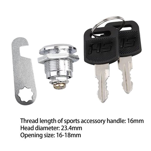 Lloopyting Cupboard Cabinet Cam Drawer 16Mm Mailbox Lock + Keys For Door Tools & Home Improvement Kitchen Faucets Bathroom Faucets