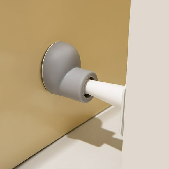 Big Deals！ Lloopyting Silica Gel Collision Proof Cushion Wall Protector Block Bumper Collision Proof Door Stoppers Door Draft Stopper Door Stoppers For Bottom Of Door Cleaning Supplies Gray
