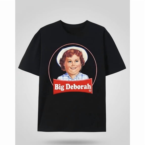 Big Deborah Name Pun Party Graphic T-Shirt