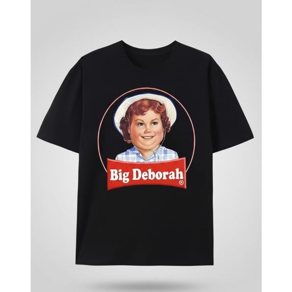 Big Deborah Name Pun Party Graphic T-Shirt