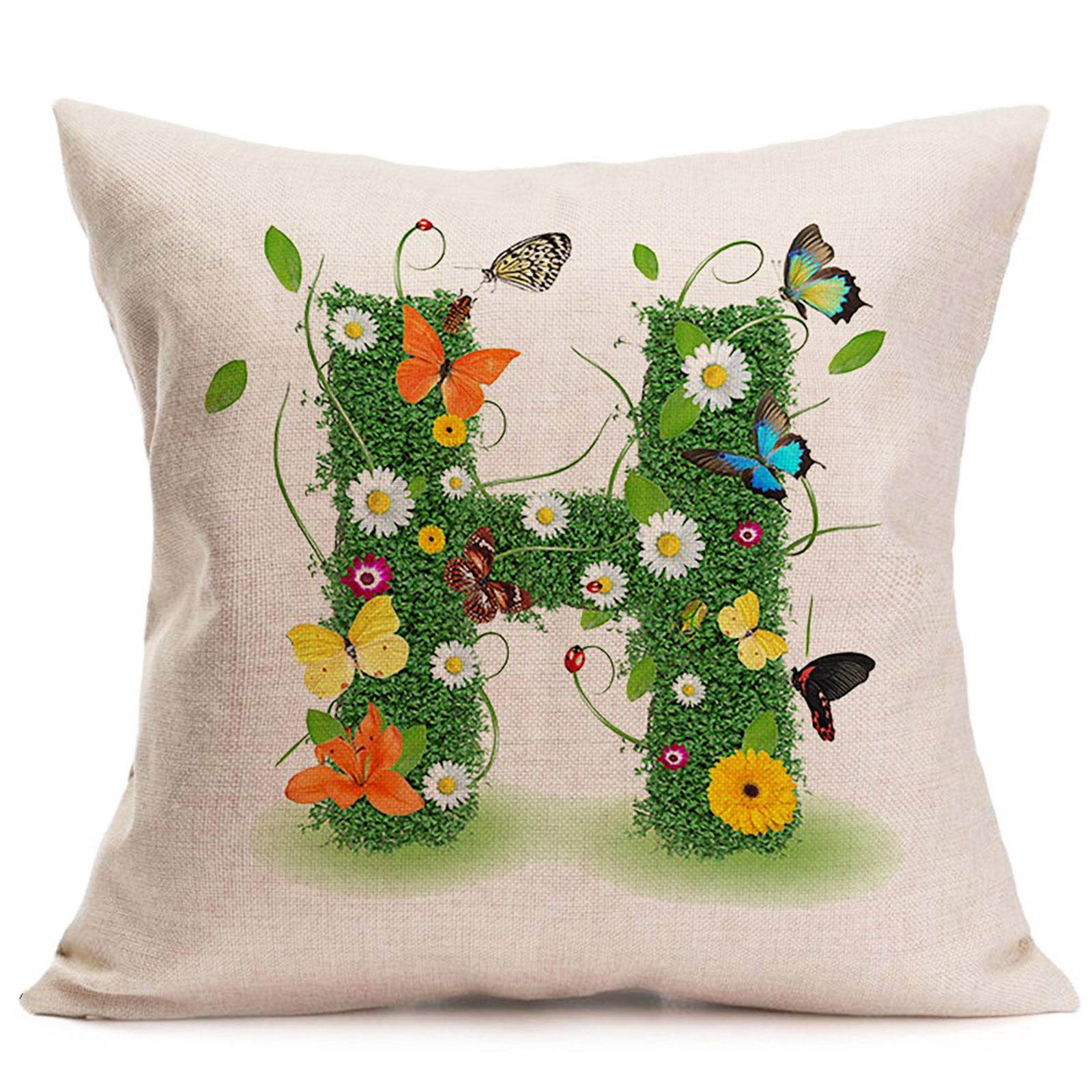 Big Decorative Pillows for Bed Christmas Lumbar Pillows Decorative